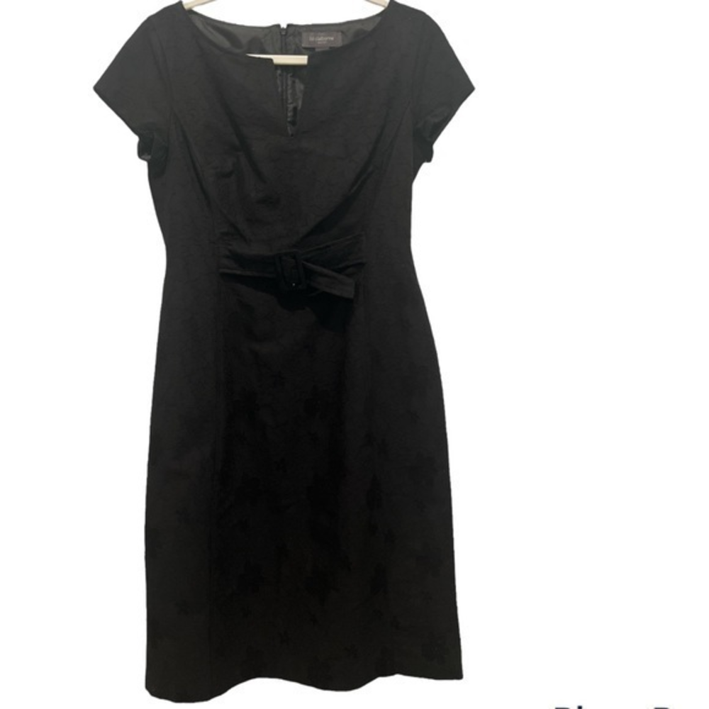 Liz‎ Claiborne Desert Oasis Black Dress